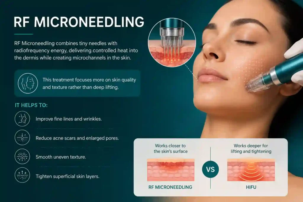 What Does RF Microneedling Do That HIFU Alone Cannot Northwood