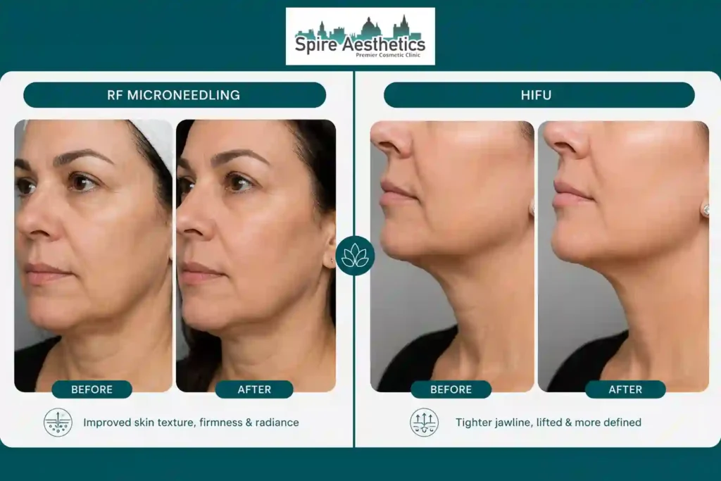 Can RF Microneedling and HIFU Be Combined Northwood?